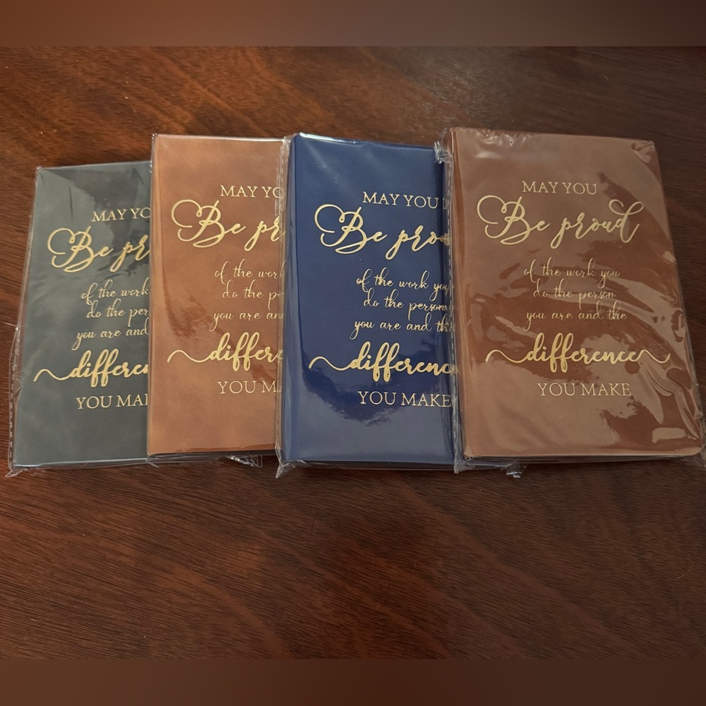 Inspirational Notebooks Set in Assorted Colors